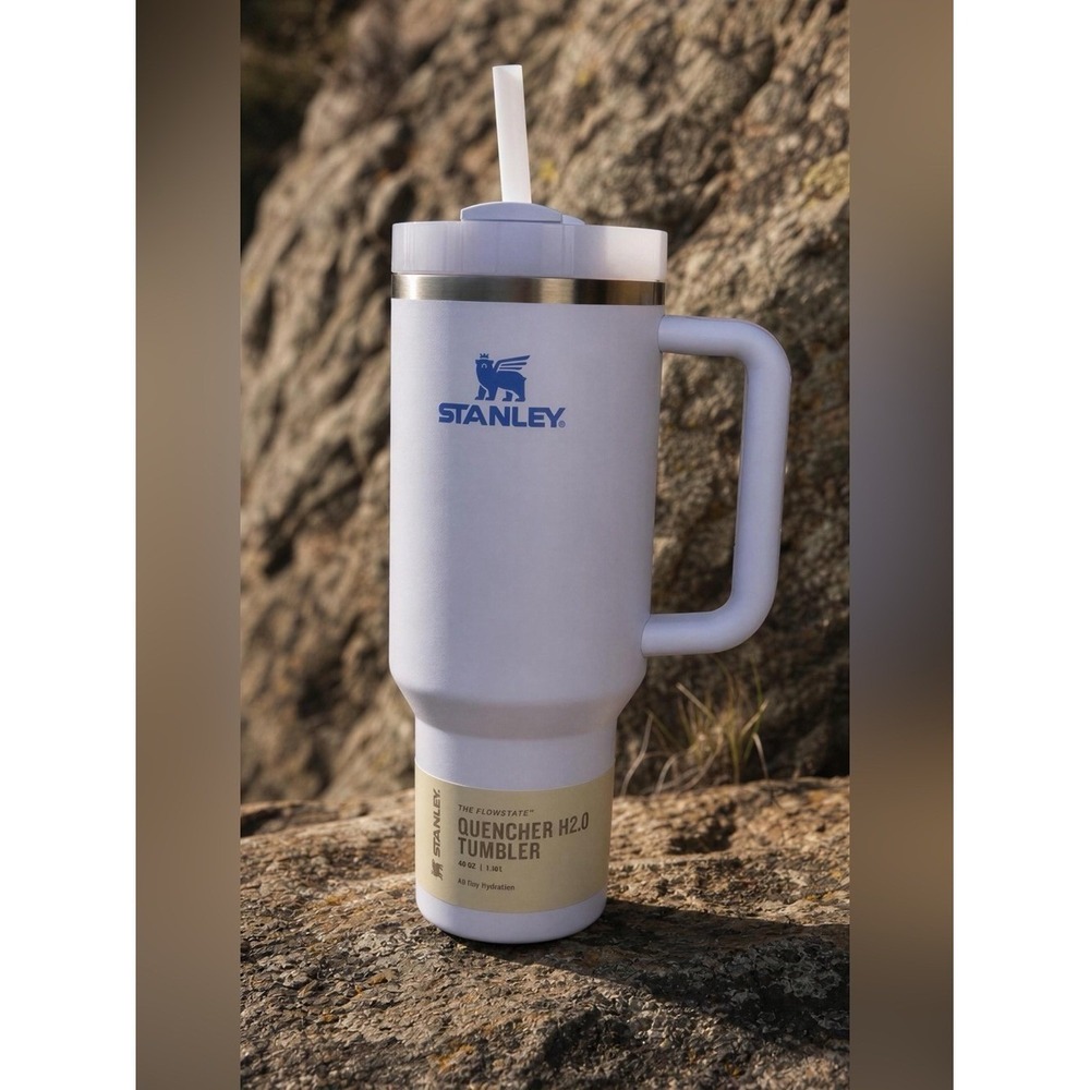 Stanley Classic Light purple Travel Tumbler with Handle 40 oz
